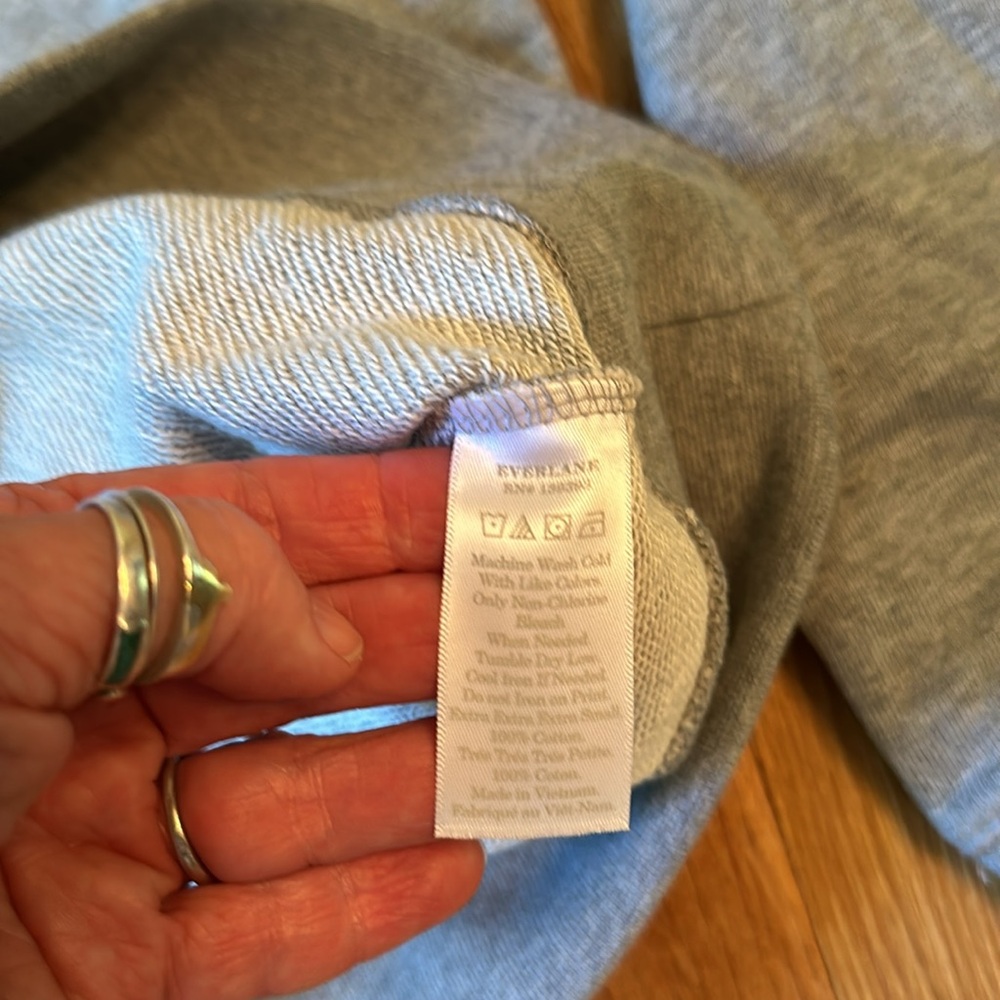 NWOT EVERLANE sweatshirt - Picture 3 of 4